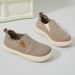 Women's Shoes Casual Shoes Soft-soled Single Shoes One-pedal Lazy Shoes Middle-aged And Elderly Mother Shoes Breathable Fly-woven Shoes_vogvips.com