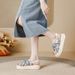 Chinese-style Printed Platform Sandals Women's Summer New Open-toed Small Fragrant Roman Outer Wear Beach Shoes, National Style Cool Slippers_vogvips.com