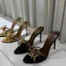 Slippers 2026 Summer Sexy Stiletto Heel Sandals For Women Floral Metal Decor Party Fashion Dressy High Open Toe_vogvips.com