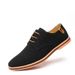 TerraStride Autumn New Casual British Style Men's Single Suede Cowhide Sole Large Size Business Leather Shoes_vogvips.com