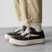 Men's Shoes Retro Thick Soled Splicing Shoes Summer New Niche Height Enhancing Youth Fashion Trend White Shoes_vogvips.com