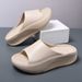 2025 Men's Outdoor Indoor Beach Sandals Comfortable Thick Soft Sole Slides Casual Shoes Men Flip-flops Slippers_vogvips.com