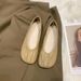 French Low Heel Scoop Shallow Mouth, One Foot Kick, Late Evening Style, 2025 Spring And Autumn New Grandma Shoes,_vogvips.com