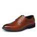 Fashion Trend Pointed Toe Single Business Men's Large Size Leather Shoes 45 46 47 48 Sizes_vogvips.com