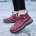Men's Shoes With Plush And Thick Snow Boots, Middle-aged And Elderly Mothers' Walking Shoes_vogvips.com