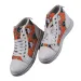Large Halloween Skull Bone 3D Printed High Top Lace Up Casual Canvas Shoes, Flat Bottomed Board Shoes For Women_vogvips.com