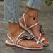 Shoes Women's Maple Leaf Flip Flops Beach Sandals Style With Rhinestone Glitter Summer Slip-On Shoes For Formal & Casual_vogvips.com