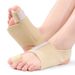 Bunion Corrector For Day & Night Wear – Adjustable Toe Alignment Sleeve With Metal Support (Soft OK Fabric, Fits With Shoes)_vogvips.com