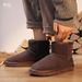 【 Men's Style 】 2025 New Genuine Leather Snow Boots Men's Cotton Shoes Warm And Thick Velvet Anti Slip Northeast Outdoor_vogvips.com