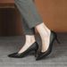 wangjia Wangjia Professional High Heels For Women Thin Heel Soft Sole Interview Flight Attendant Student Etiquette_vogvips.com