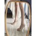 Silver Strappy High Heels For Women 2025 New Summer Style One-Strap Thin Heel Elegant Socialite Ladies Sandals_vogvips.com