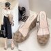 Summer Slippers PVC Transparent Peep Toe Platform Wedges_vogvips.com