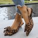 Elegant High Heels For Women Stiletto Pointed Toe Back Strap Plus Size Cross Border Fashionable Bow Detail Closed Toe Shoes_vogvips.com