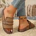 2026 New Summer Women's Casual Non-slip Wear-resistant Open-toe Slipper Fashionable Leopard Print Decorative Large Size_vogvips.com