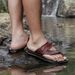 Leather New Summer Anti Slip Driving Casual Comfortable Large Men's Sandals_vogvips.com
