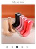 Thick Rain Boots For Women, High Tube Rain Boots, Long Tube Waterproof Shoes With Fleece And Anti Slip, Fashionable Rubber Shoes, Source Factory_vogvips.com
