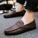 SHLIANG Men Loafers Shoes Spring Fashion Boat Footwear Man Brand Leather Moccasins Men'S Shoes Men Comfy Drive Men's Casual Shoes Y0168_vogvips.com