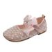 New Girl Princess Lady Baby Small Large Children Yarn Dance Single Shoes_vogvips.com