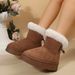 SHLIANG Women Boston Boots Snow Boots Winter New Platform Boots Cashmere Warm Thick Soles Cotton Shoes for Women Zapatos De Mujer Y0080_vogvips.com