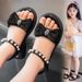 Girls' New Sandals Fashion Summer Little Princess Toddler Kids Internet Celebrity Soft Sole Korean Style Baby Non-Slip_vogvips.com