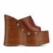 High Chunky Heel For Women 2025 New Large Size Export Thick Sole Waterproof Platform Sandals Metal Buckle Slippers_vogvips.com
