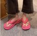 2026 New Thick-bottomed Flip-flops For Women To Wear Non-slip And Deodorant High-heeled Seaside Beach EVA Pinch Slippers For Women's Summer_vogvips.com
