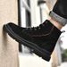 High Top Martin Boots Men's Shoes Medium Boots Tooling Men's Short Boots Snow Retro Old Men's Boots_vogvips.com