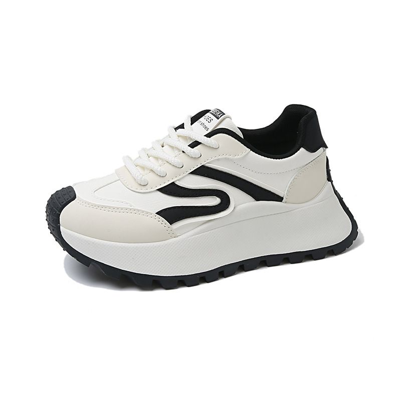 Dad Shoes Female Student Sports Running Shoes Casual Shoes Platform Height Increase_vogvips.com