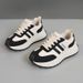 HY2515 New 2025 Spring And Autumn Women's Shoes Thick Bottom Simple Low Top Height Enhancing College Student Fashion Sneakers_vogvips.com