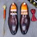 New Cross-border Japanese Cowhide Leather Business Leather Shoes Men's Dress Shoes Gentleman Shoes Casual Tassel Men's Shoes_vogvips.com