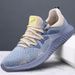 Labor Protection Shoes Steel Baotu Anti-smash Anti-puncture Flying Fabric Comfortable Lightweight Fashion Trend Safety Protection Work Shoes_vogvips.com