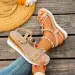 Fashion T-Strap Platform For Women New Mix Color Elastic Band Wedge Sandals Woman Summer Daily Open Toe Sandalias Female_vogvips.com