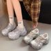 2025 Fashion Thick-Soled Casual Sneakers Mesh Breathable Spring Versatile Trendy Dad Shoes For Women New Model_vogvips.com