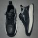 Autumn Winter 2024 New Genuine Leather Breathable White Men's Thick Ultra-Light Soft Sole Sports Casual Shoes_vogvips.com