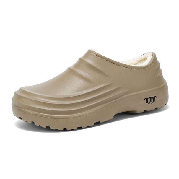 Waterproof And Warm Kitchen Specific Chef Shoes_vogvips.com