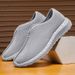 New Monk Shoes For Summer 2025, Monk Shoes With Fly-knit Fabric, Breathable Soft Sole, Casual Zen-inspired Shoes For Men, Zen Style_vogvips.com