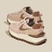 Thick Soled Raised Apricot Colored Dad Female Internet Celebrity Super Hot Forrest Gump Shoes, 2025 Spring New Genuine_vogvips.com