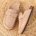 Smile PoP Suede For Women Men Clogs Shoes Classic Cork Antislip Outdoor Slippers With Arch Support Mules_vogvips.com