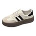Versatile Women's Shoes, Thick Soled White Shoes For Spring And Summer, Trendy Casual Sports Board Shoes, Vintage Forrest Gump Shoes-White_vogvips.com