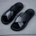 New Summer Shoes Italian Leather Slippers Men High Quality Size 38-47 Beach Slip On Flats Man Flip Flops Mens Sandals_vogvips.com