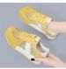 Spring New Purple Double Lace Fashion Versatile Thick Bottom Casual Women's Board Shoes_vogvips.com