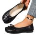 plus Size Low Cut Split Toe Women's Loafers Versatile Flat Shoes New Style Grandma Style Spring 2026_vogvips.com