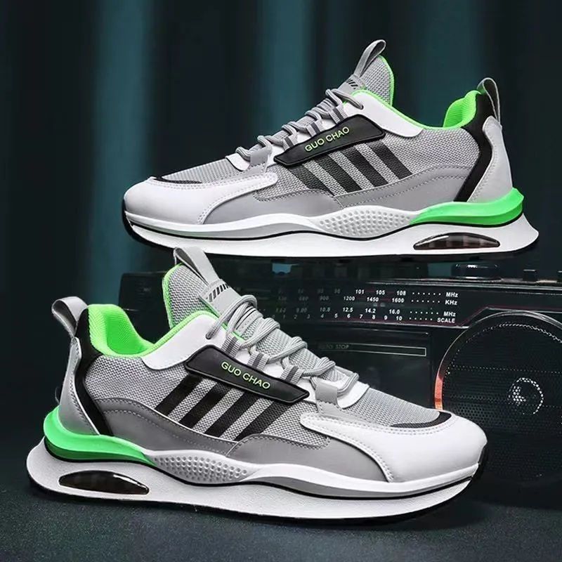 2025 New Spring Outdoor Sports Trendy Lightweight And Durable Korean Edition Running Versatile Casual Men's Shoes_vogvips.com
