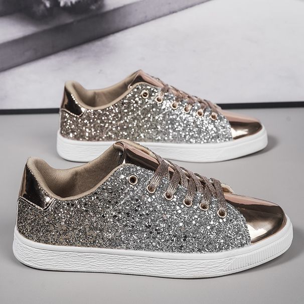 Cross Border Sequin Board For Women's Shoes, Fashion Trends, Street Shoes_vogvips.com