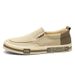 25137 Spring New Men's Shoes: Trendy, Niche Design, Versatile, Fashionable Canvas Shoes, Low Top, Flat Bottom,_vogvips.com