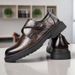 2025 Spring New Sole Soft Surface Men's Business Leather Breathable Casual Shoes Loafers_vogvips.com