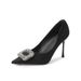 898-327 Dropshipping Fashion Rhinestone Socialite Style Women's High-heeled Shoes 2026 Winter New Model Shallow Cut Slim_vogvips.com