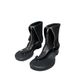 Women's Round Toe Flat Shoes Spring New Genuine Leather Comfortable Versatile Front Zipper Thong Roman Sandals_vogvips.com