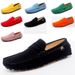 Suitable For All Seasons Large Pigskin Slip-On Casual Shoes Men's Loafers Size 35-48_vogvips.com