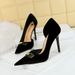 1363-K81 Style Baquet Super Thi Heels, Shallow Mouth, Poited Side Hollow, Xishi Suede High Heel Sigle Shoes For_vogvips.com